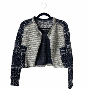 Vintage Knit Cropped Jacket